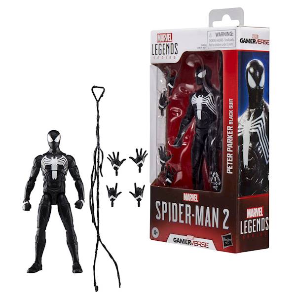 Gamerverse - Peter Parker Black Suit 15 cm