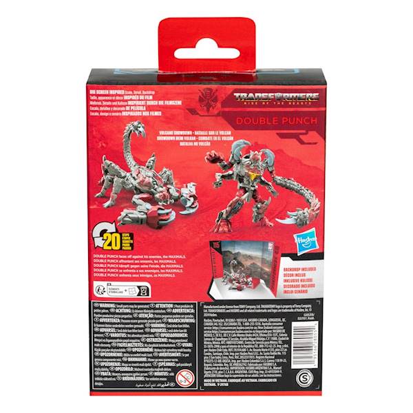 Transformers: Double Punch - Rise of the Beasts Generations Studio Series Deluxe Class 11 cm