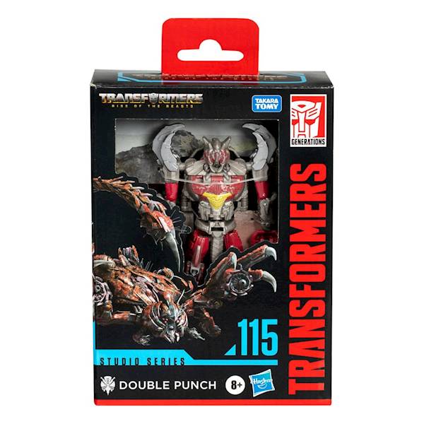 Transformers: Double Punch - Rise of the Beasts Generations Studio Series Deluxe Class 11 cm