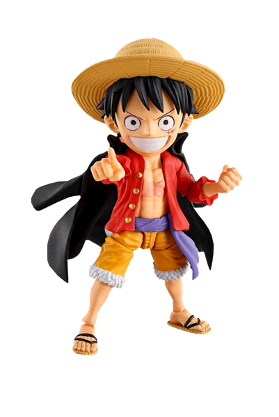 One Piece World Collactable Figures x S.H. Figuarts - Monkey D. Luffy 8 cm