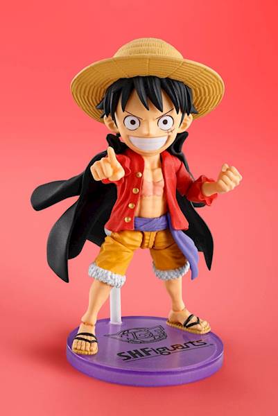 One Piece World Collactable Figures x S.H. Figuarts - Monkey D. Luffy 8 cm