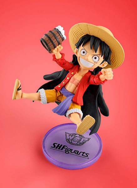 One Piece World Collactable Figures x S.H. Figuarts - Monkey D. Luffy 8 cm