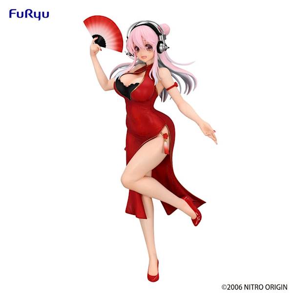Super Sonico Trio-Try-iT - China Dress Ver. 21 cm