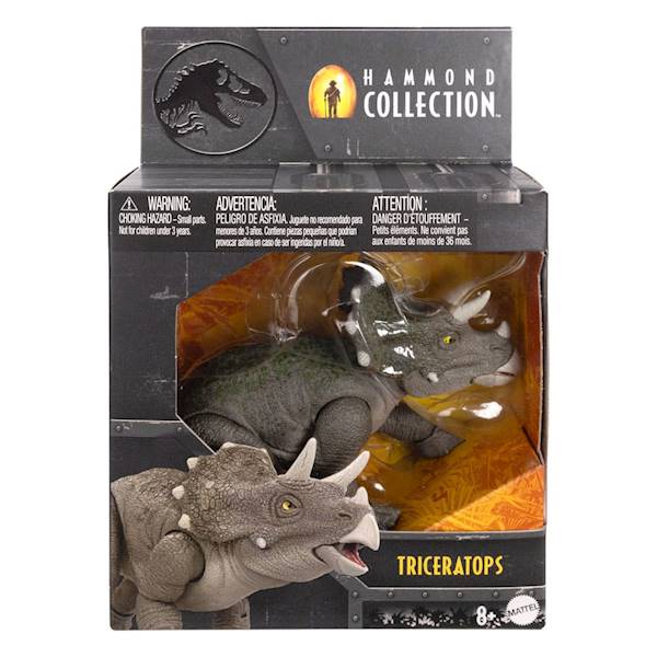 Jurassic World Hammond Collection - Triceratops 8 cm