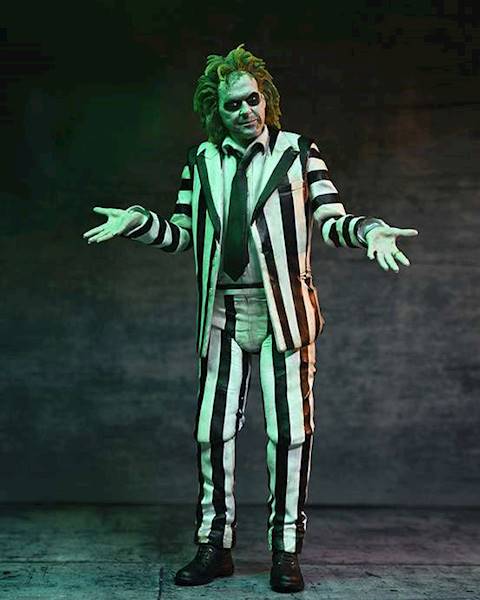 [PRZEDSPRZEDAŻ] Beetlejuice 2 Ultimate - Striped Suit Beetlejuice 17 cm