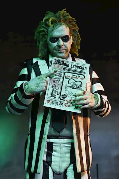 [PRZEDSPRZEDAŻ] Beetlejuice 2 Ultimate - Striped Suit Beetlejuice 17 cm