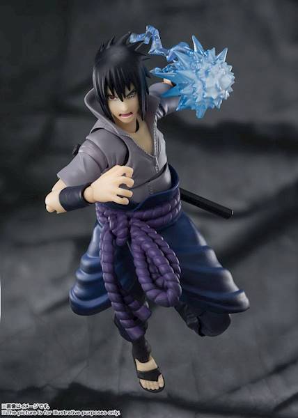 Naruto Shippuden: Sasuke Uchiha - S.H. Figuarts -He who bears all Hatred- 15 cm
