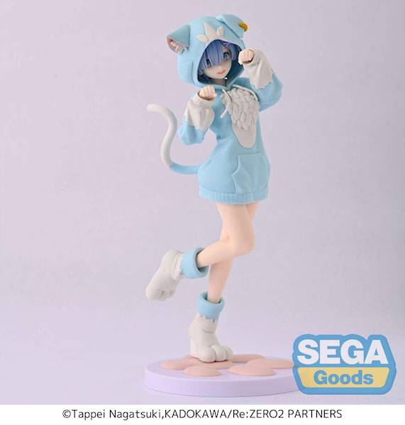 Re:Zero Starting Life in Another World Luminasta - Rem Mofumofu Pack 21 cm