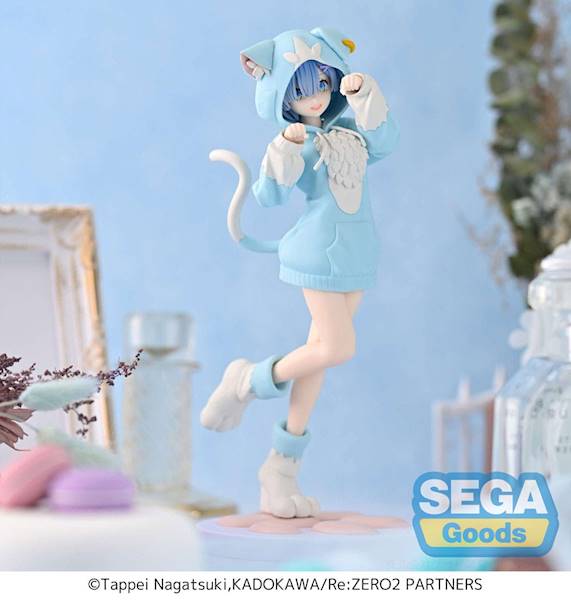 Re:Zero Starting Life in Another World Luminasta - Rem Mofumofu Pack 21 cm