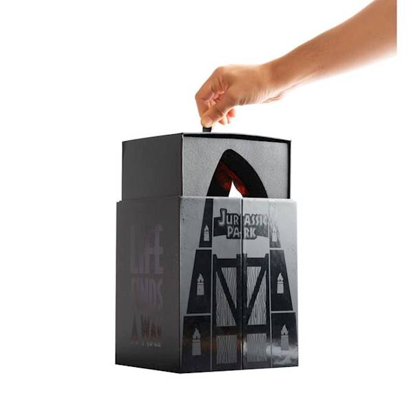 Lampka Jurassic Park - Bursztyn 13 cm