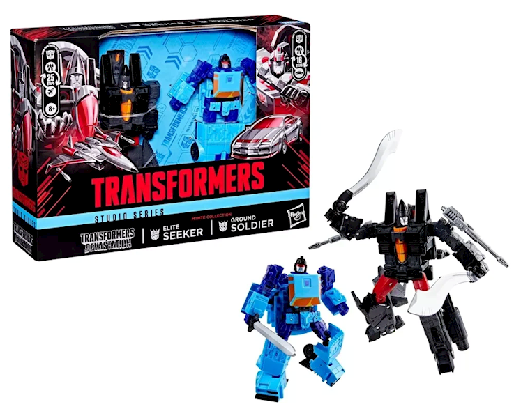 Transformers: Devastation Ground Soldier and Elite Seeker: Studio Series MTMTE 18 cm
