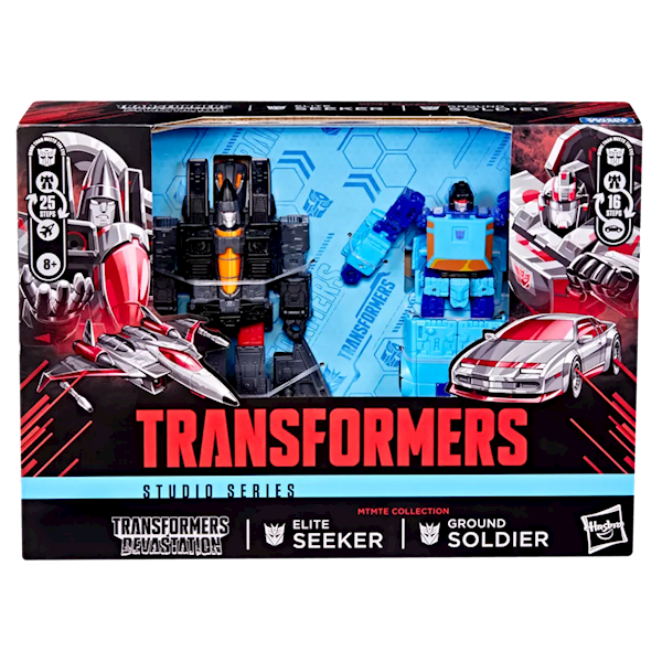Transformers: Devastation Ground Soldier and Elite Seeker: Studio Series MTMTE 18 cm