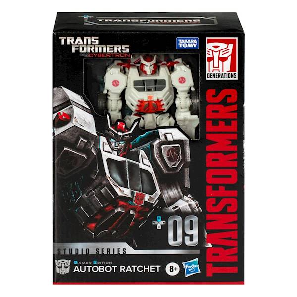 Transformers: Gamer Edition Autobot Ratchet - War for Cybertron Studio Series Voyager Class 16 cm