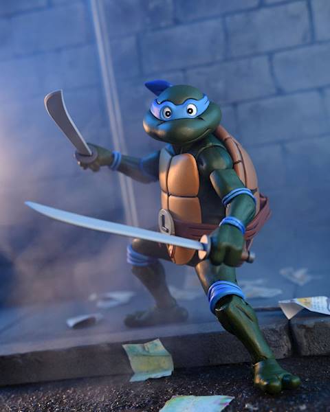 Teenage Mutant Ninja Turtles (Cartoon) - Ultimate Leonardo VHS 18 cm