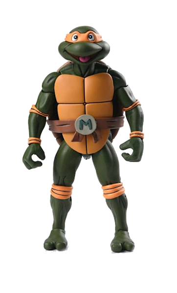 Teenage Mutant Ninja Turtles (Cartoon) - Ultimate Michelangelo VHS 18 cm