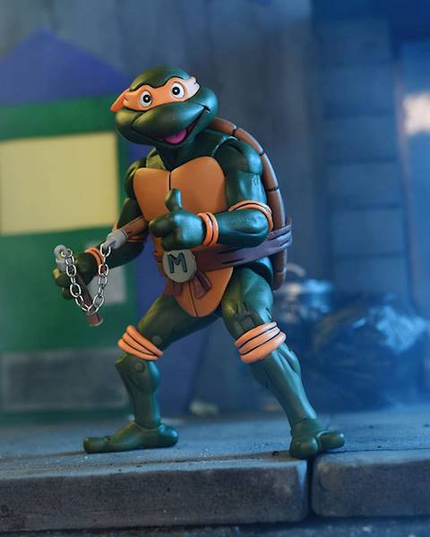 Teenage Mutant Ninja Turtles (Cartoon) - Ultimate Michelangelo VHS 18 cm