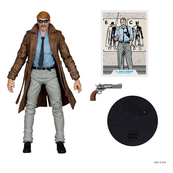 Lt. James Gordon (Gold Label) - Batman Year One (Part 4) DC Multiverse 18 cm