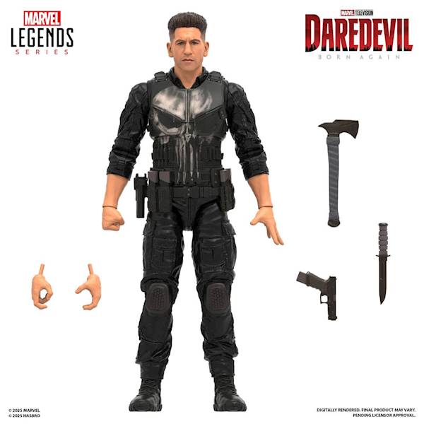 [PRZEDSPRZEDAŻ] Punisher - Daredevil: Born Again Marvel Legends 15 cm
