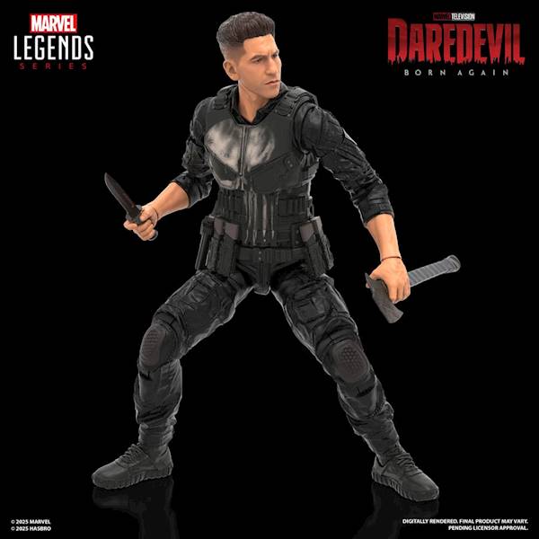 [PRZEDSPRZEDAŻ] Punisher - Daredevil: Born Again Marvel Legends 15 cm