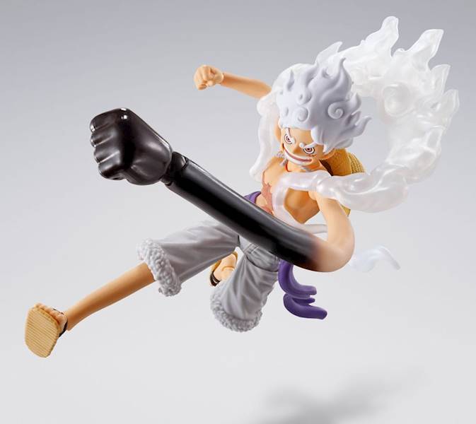 [PRZEDSPRZEDAŻ]  One Piece: Monkey D. Luffy Gear 5 -Future Island Egghead - S.H.Figuarts 15 cm