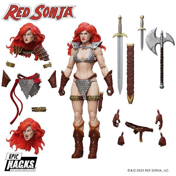 Red Sonja - 50th Rocznica Epic H.A.C.K.S. 15 cm