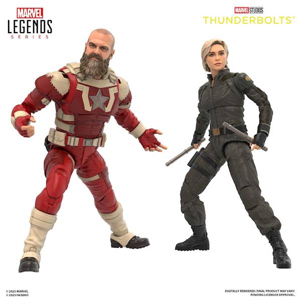 [PRZEDSPRZEDAŻ] Thunderbolts: 2-Pak Yelena Belova & Red Guardian - Marvel Legends 15 cm