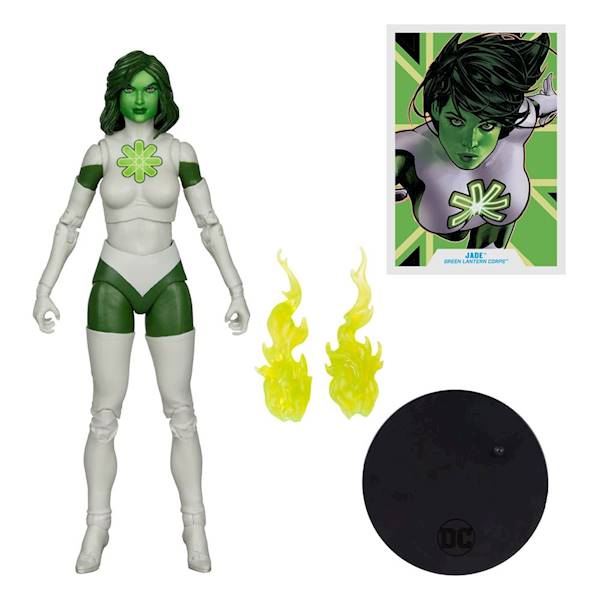 Jade (Red Platinum Edition) - Green Latern Corps DC Multiverse 17 cm