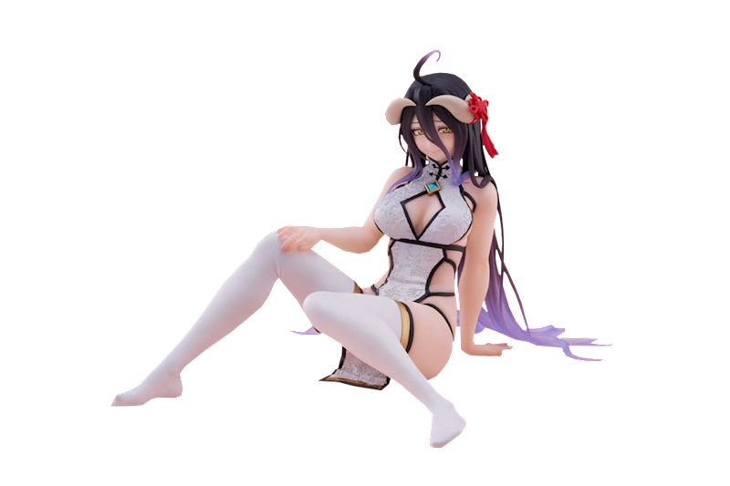 Overlord Desktop Cute Figure: Albedo Chinese Dress Ver. 13 cm