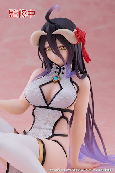 Overlord Desktop Cute Figure: Albedo Chinese Dress Ver. 13 cm