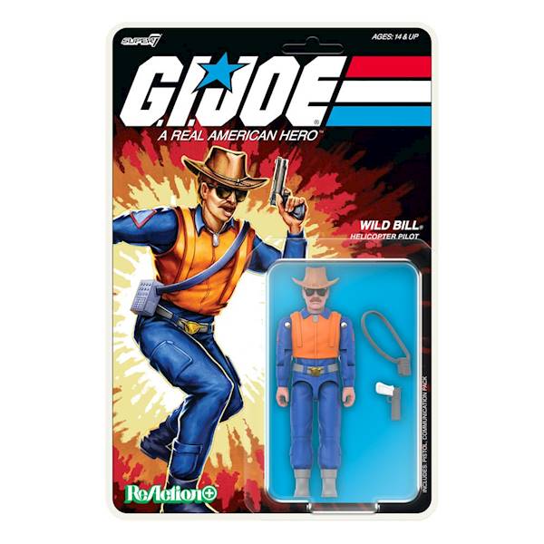 [PRZEDSPRZEDAŻ] Wild Bill (Cartoon) - GI Joe ReAction+ Wave 3 10 cm