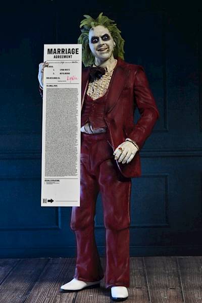 [PRZEDSPRZEDAŻ] Ultimate "Red Tuxedo" Beetlejuice - Beetlejuice Beetlejuice 17 cm