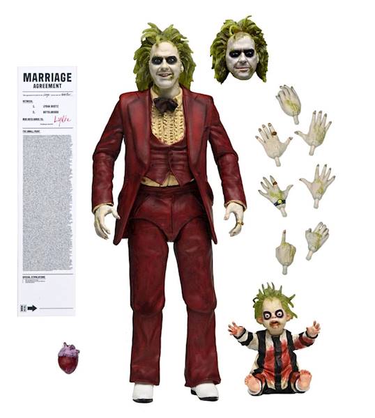 [PRZEDSPRZEDAŻ] Ultimate "Red Tuxedo" Beetlejuice - Beetlejuice Beetlejuice 17 cm