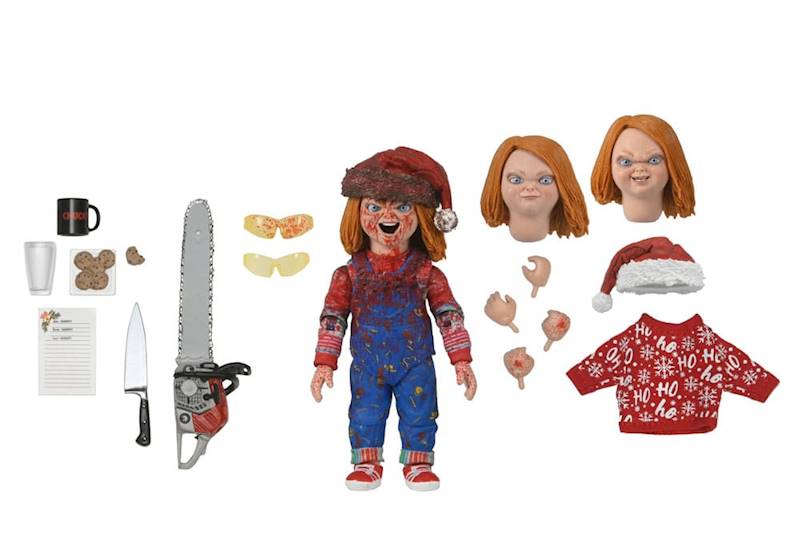 Ultimate Chucky (Holiday Edition) - Child´s Play 10 cm
