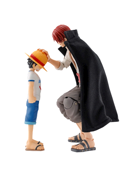 One Piece: 2-Pack Shanks & Monkey D. Luffy Childhood Ver. - S.H.Figuarts 18 cm