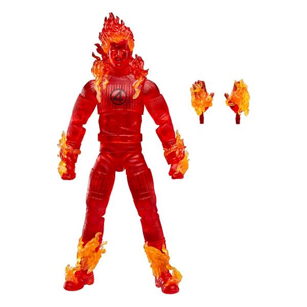 The Fantastic Four: First Steps - Human Torch - Marvel Legends 15 cm