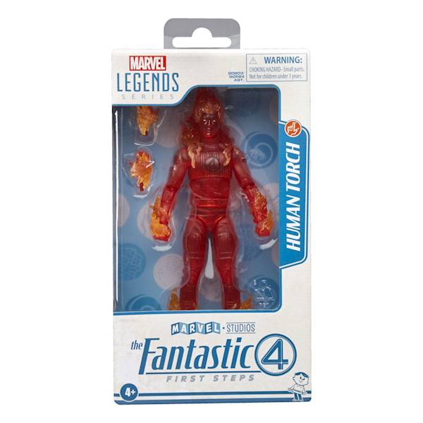 The Fantastic Four: First Steps - Human Torch - Marvel Legends 15 cm