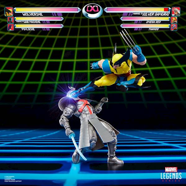[PRZEDSPRZEDAŻ] 2-Pack Wolverine vs. Silver Samurai - Marvel Legends Gamerverse 15 cm
