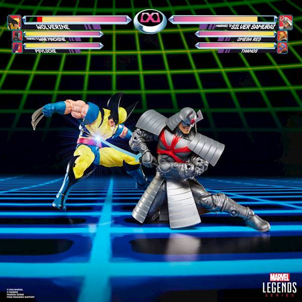 [PRZEDSPRZEDAŻ] 2-Pack Wolverine vs. Silver Samurai - Marvel Legends Gamerverse 15 cm