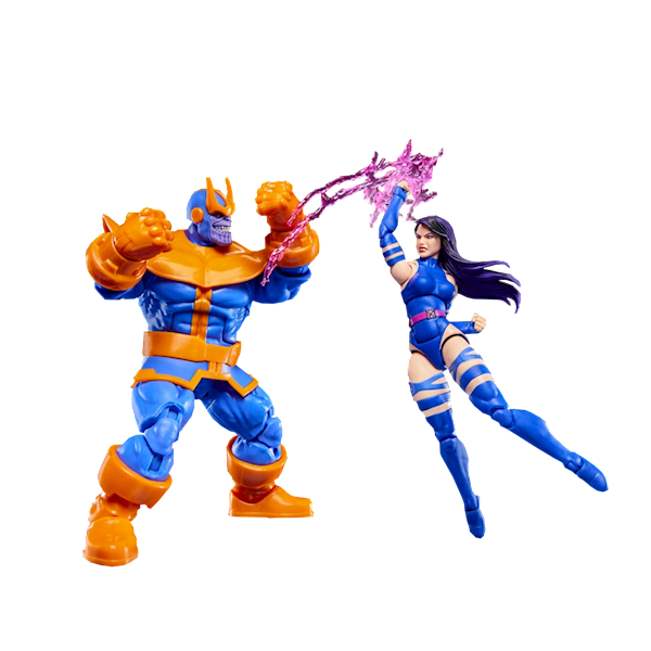 2-Pack Psylocke vs. Thanos - Marvel Legends Gamerverse 15 cm