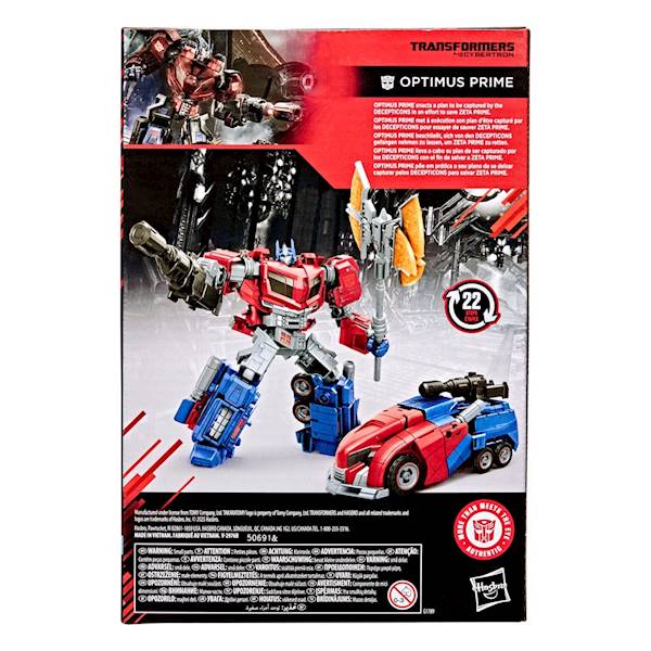 [PRZEDSPRZEDAŻ] Transformers: Optimus Prime - War for Cybertron Studio Series Voyager 16 cm