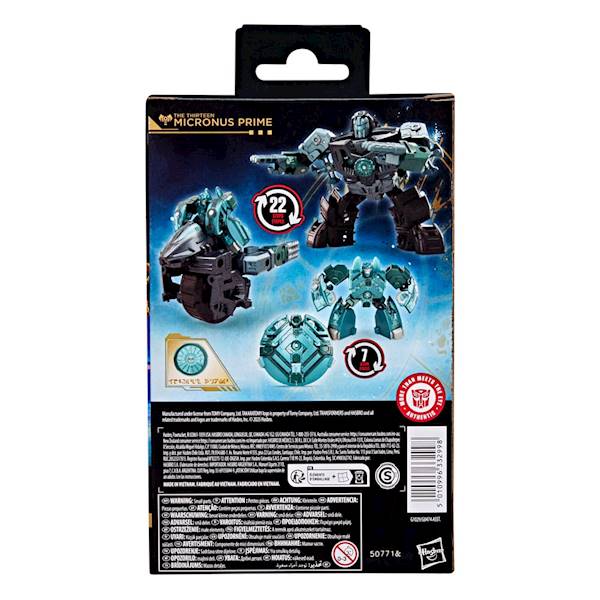 [PRZEDSPRZEDAŻ] Transformers: The Thirteen: Micronus Prime - Age of the Primes Deluxe Class 14 cm