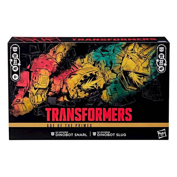[PRZEDSPRZEDAŻ] Transformers: G2 Universe Dinobots Snarl & Slug - Age of the Primes Leader Class 19 cm