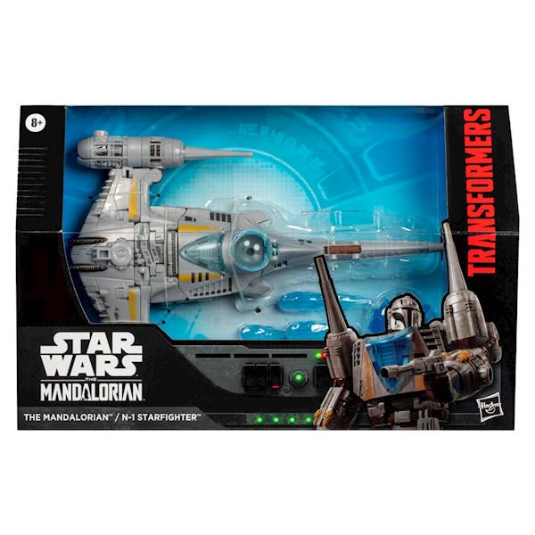 Transformers: Star Wars x - The Mandalorian / N-1 Starfighter 19 cm