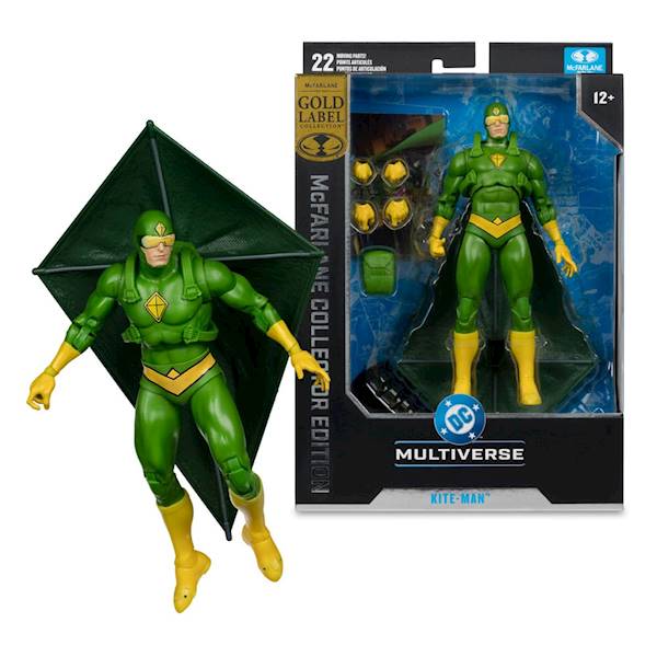 [PRZEDSPRZEDAŻ] #43 Kite Man (Gold Label) - Batman Rogues DC Multiverse McFarlane Collector Edition 21 cm
