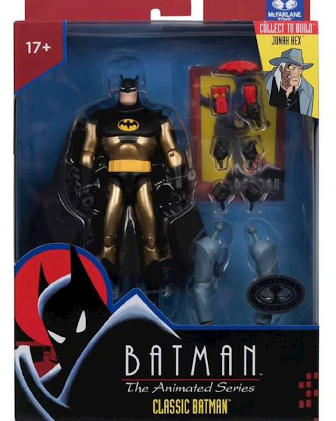 Batman: The Animated Series DC Direct Build-A Wave 5 Classic Batman PLATINUM 15 cm