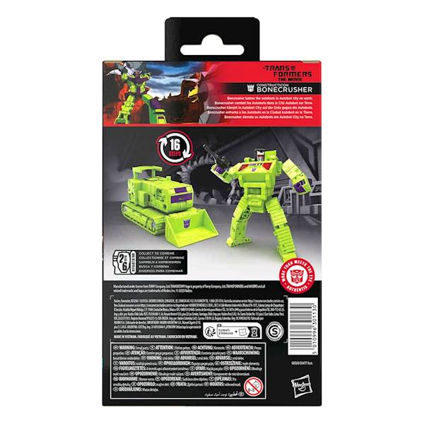 Transformers: Constructicon Bonecrusher - The Movie Generations Studio Series Deluxe Class 11 cm