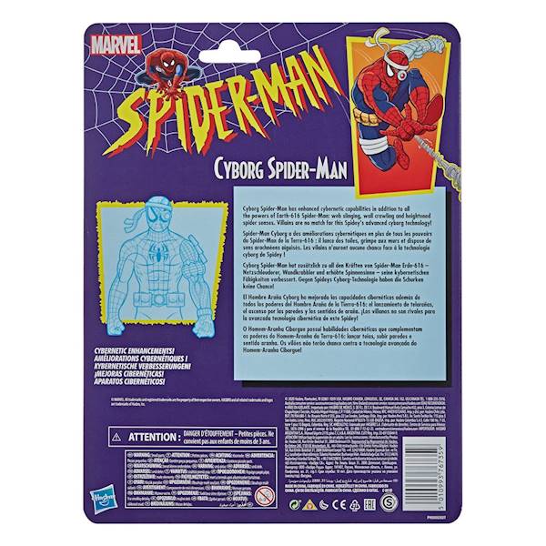 [PRZEDSPRZEDAŻ] Cyborg Spider-Man - Marvel Retro Collection 15 cm