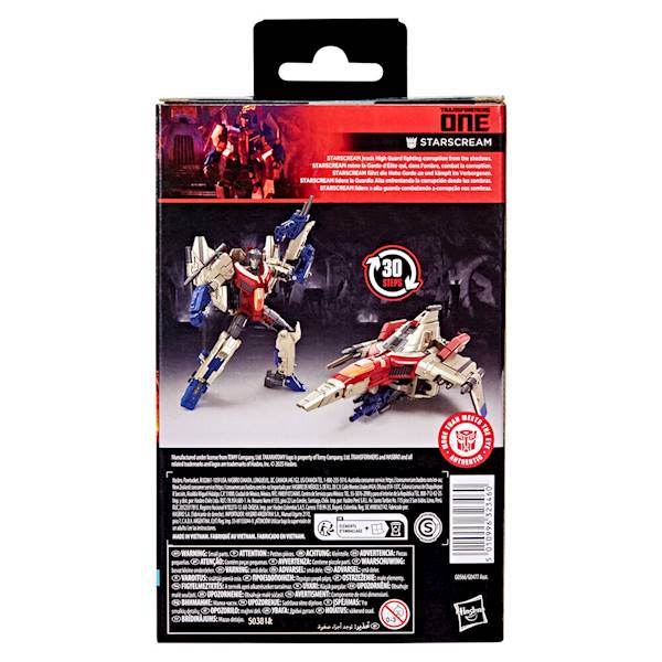 [PRZEDSPRZEDAŻ] Transformers: Starscream - Studio Series Deluxe Class Transformers One 11 cm