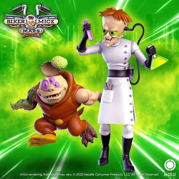 [PRZEDSPRZEDAŻ] Motomyszy z Marsa: Karbunkle & Fred The Mutant23 cm