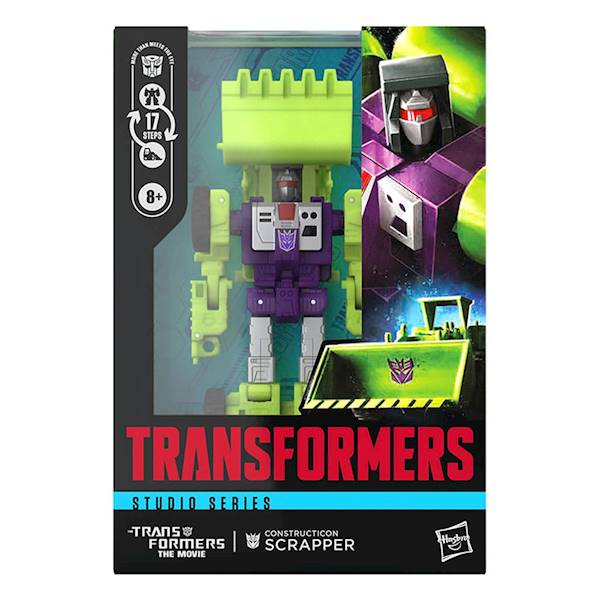 Transformers: Constructicon Scrapper - The Movie Generations Studio Series Voyager Class 16 cm